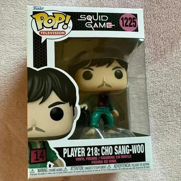 Funko Pop Squid Game: Player 218 Cho Sang-Woo NIB - Picture 1 of 4